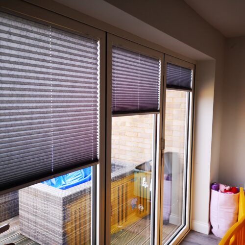 Made to Measure Pleated Blinds