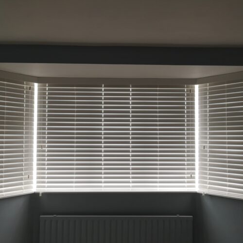 Made to Measure Faux Wood Venetian Blinds